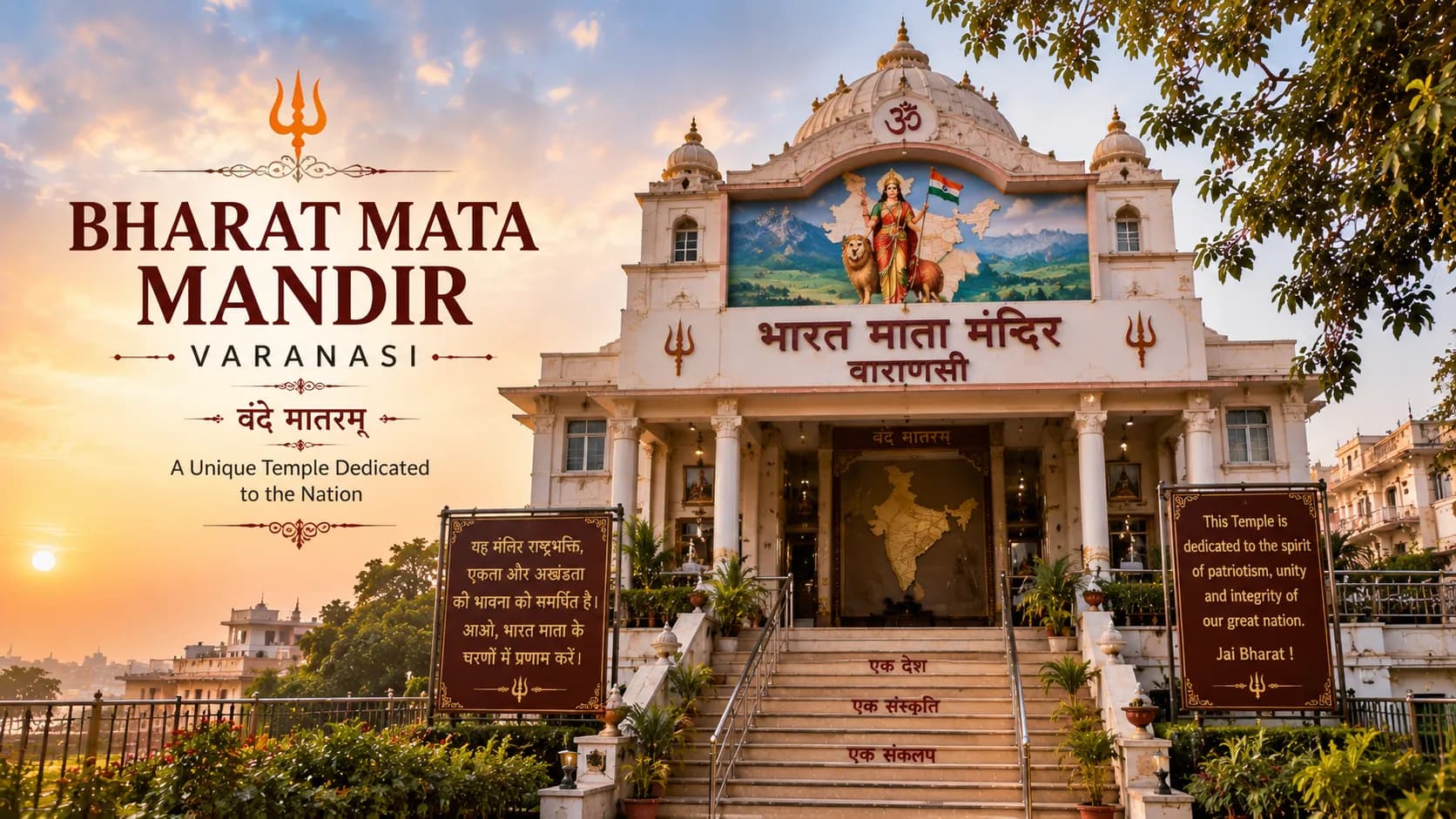 Bharat Mata Mandir, Varanasi: The Temple With a Marble Map of Mother India