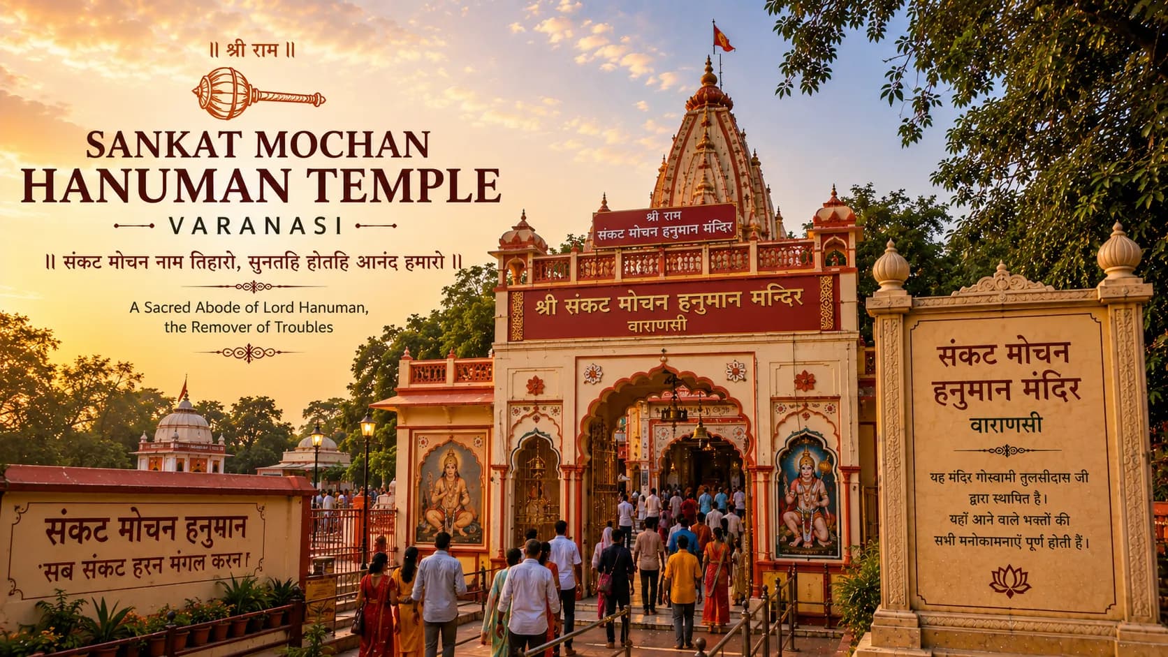 Sankat Mochan Hanuman Temple