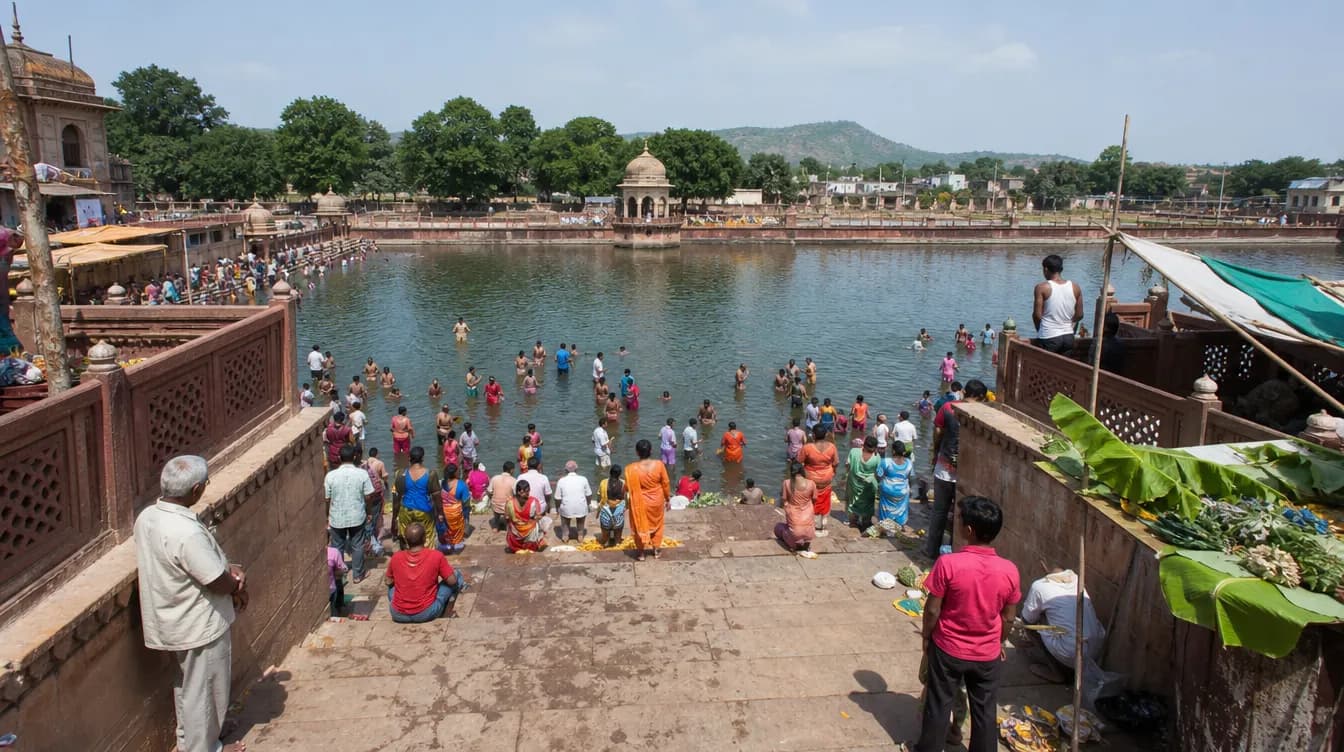 Vashishtha Kund Ayodhya - The sacred well and ashram of Guru Vashishtha, source of the Saryu river